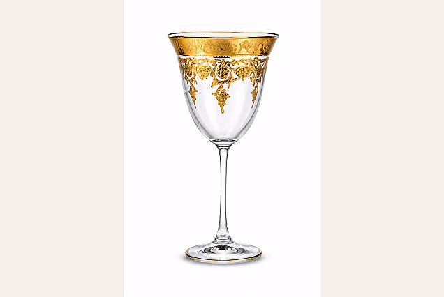 Komplet 6szt do wina czerwonego 260ml Jesolo Gold-JGB