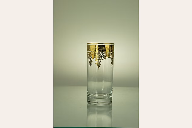 Elegancki zestaw szklanka wysoka 300ml Jesolo Gold-JGD