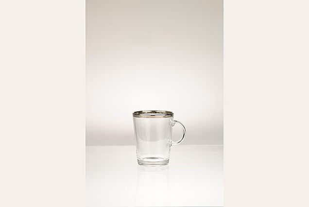 Faro Platinum-FPO-szklanka do herbaty z uchem 250ml