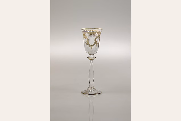 Złocone kieliszki do likieru 60ml Siena-SD