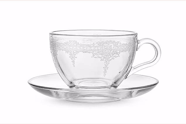 Filiżanki do cappuccino ze spodkiem 6szt Verona-VRM