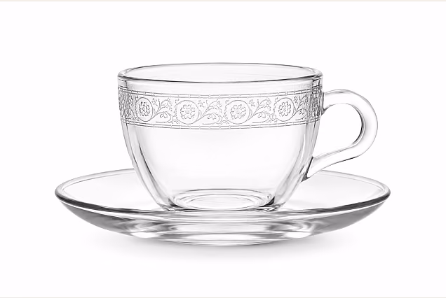 Filiżanki do espresso ze spodkiem-6szt Venezia