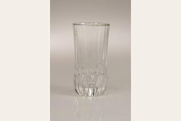 Eleganckie szklanki do wody z platynowym rantem ADAGIO PLATINUM-ADPD