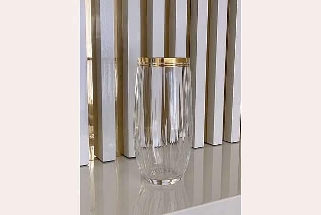 Marble Gold-MGD-szklanki wysokie 350ml