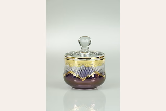 Śliczna cukierniczka Bejrut Violet-BBH