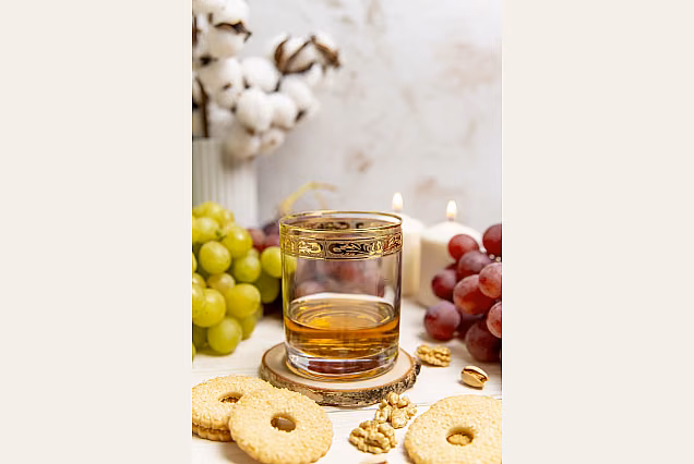 Zdobione złotem szklanki do whisky Diamant-DE