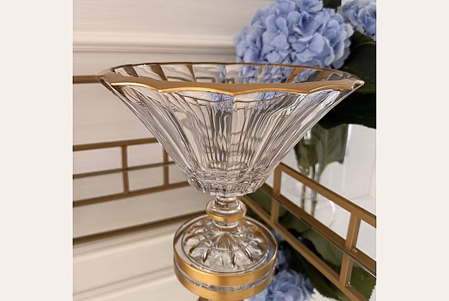 Marigold-MB-kryształowa misa na nodze 26cm